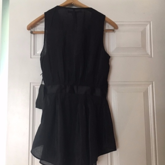 Vintage Inpsired Black Cami Top - Picture 2 of 4